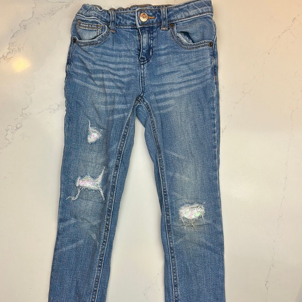 Cat & Jack Skinny Embellished Jeans